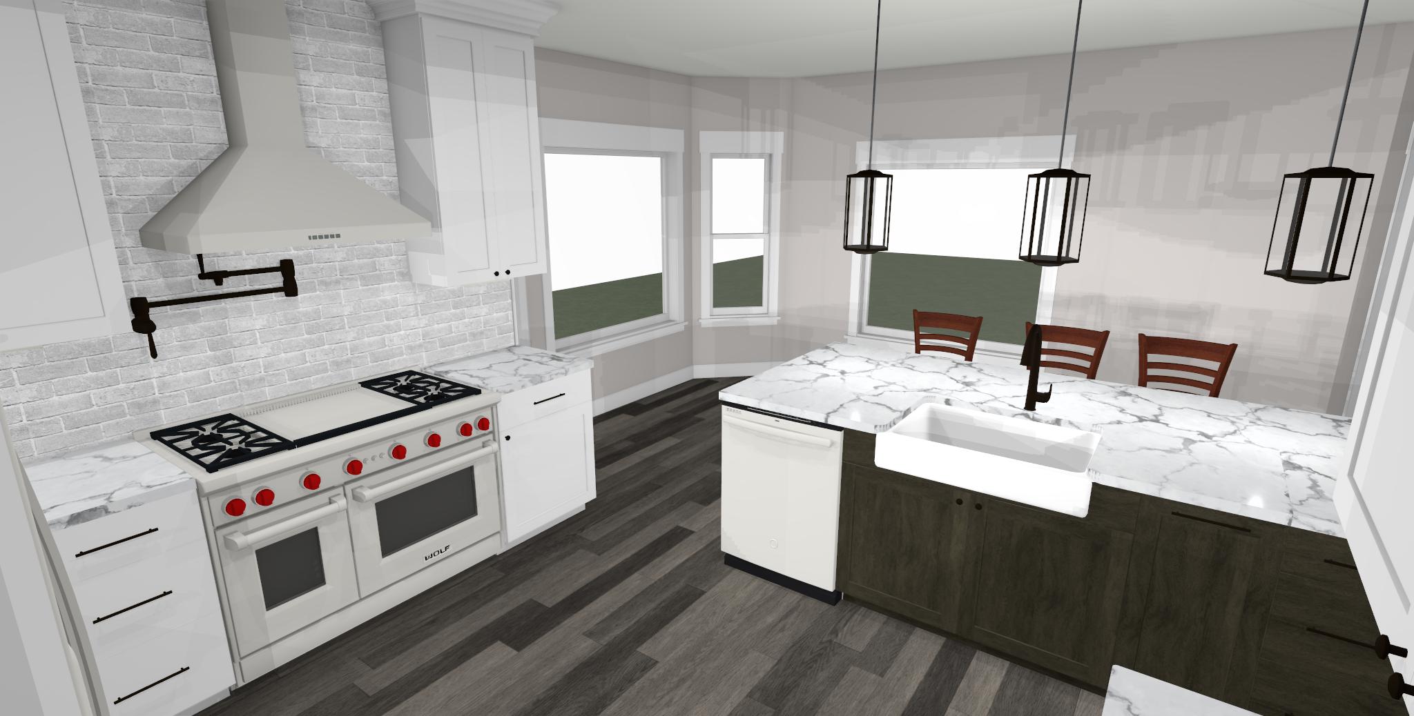 Transitional Kitchen Design Kitchen Remodel by Hoff Design Build project photo 5